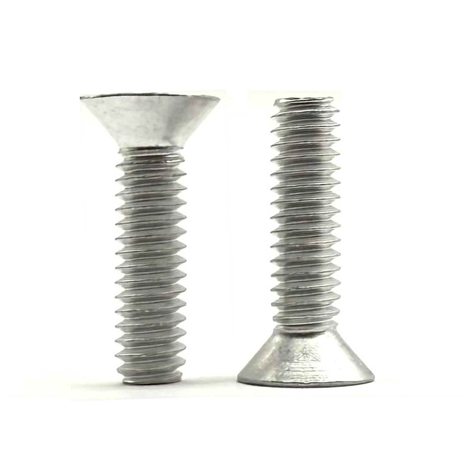 1/4"-20x1/2" Aluminum Phillips Flat Head Machine Screw