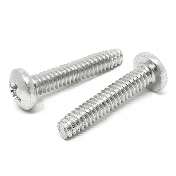 #8-32x1/2" 410 Stainless Steel Phillips Pan Head Type F Thread Cutting Screws