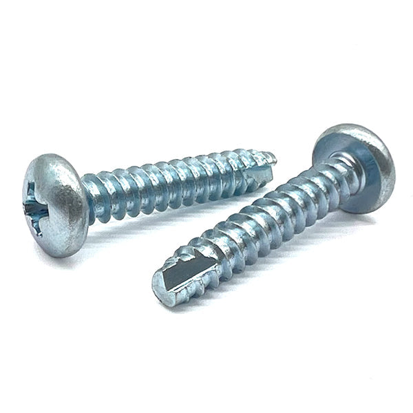 #6-20x5/8" Phillips Pan Head Type BT Thread Cutting Screws Zinc Clear