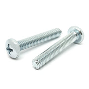 #6-32x5/8" Phillips Pan Head Machine Screws Steel Zinc