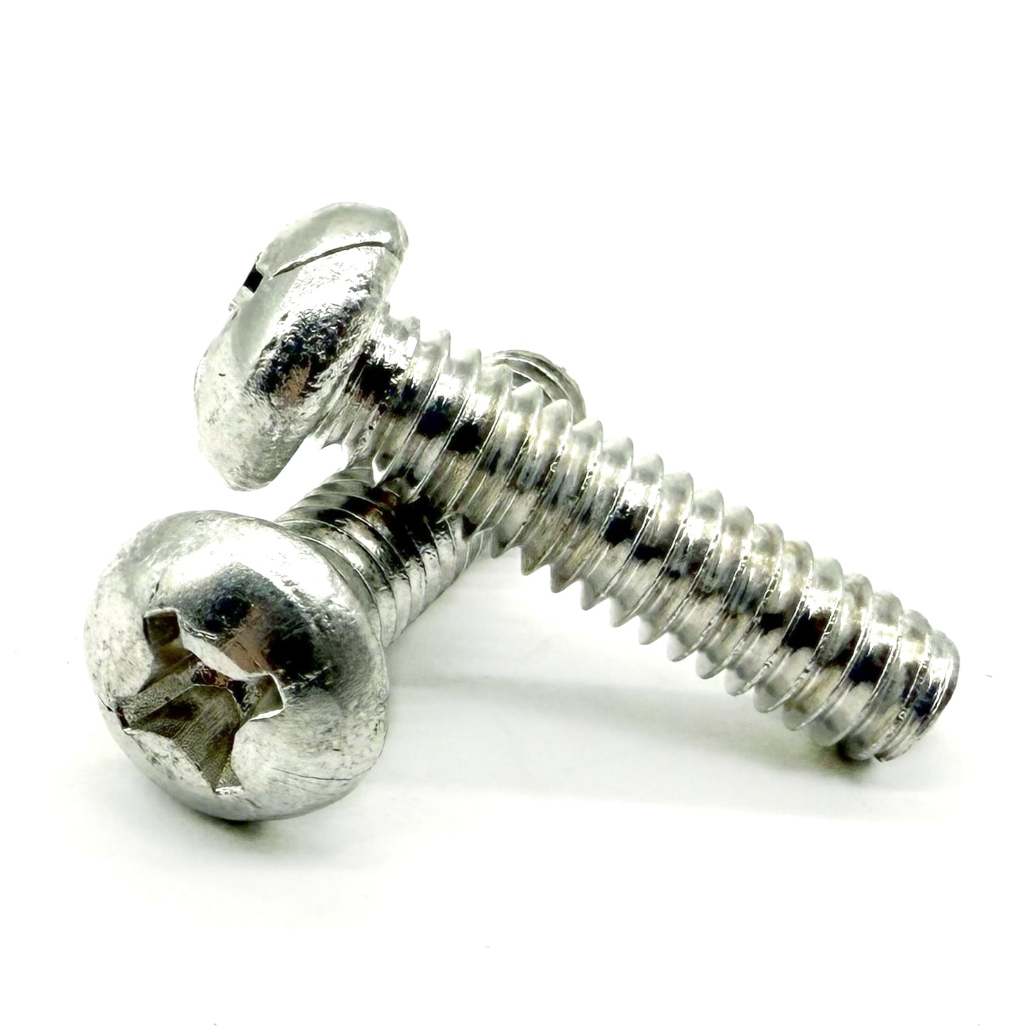 #8-32x1/2" Aluminum Phillips Round Head Machine Screw
