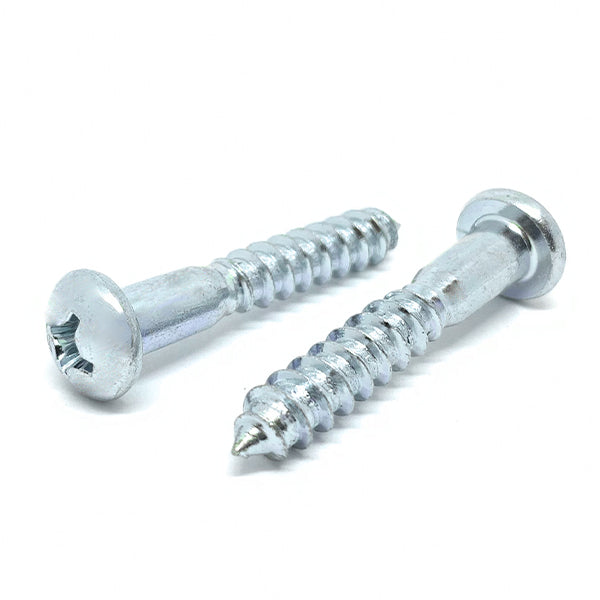 #8x1-3/4" Phillips Round Head Wood Screws Zinc Clear