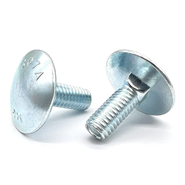 1/4"-20x2 3/4" Grade A307 Step Bolts Zinc