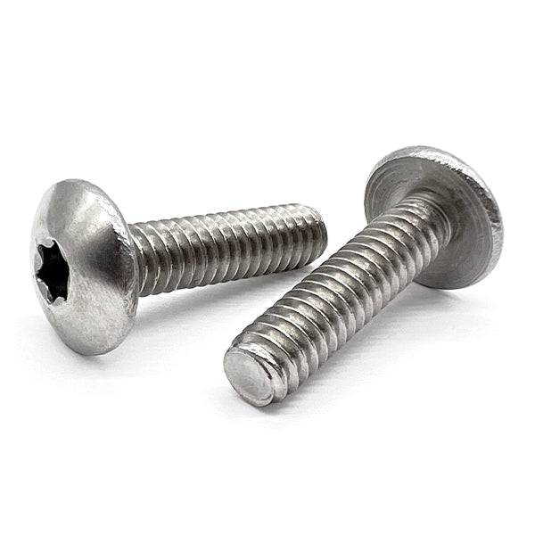 5/16-18x1" 18-8 Stainless Steel Star Drive Truss Head Machine Screws