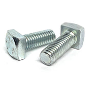 5/16"-18x1-1/4" Square Head Bolts Grade A307 Zinc Clear