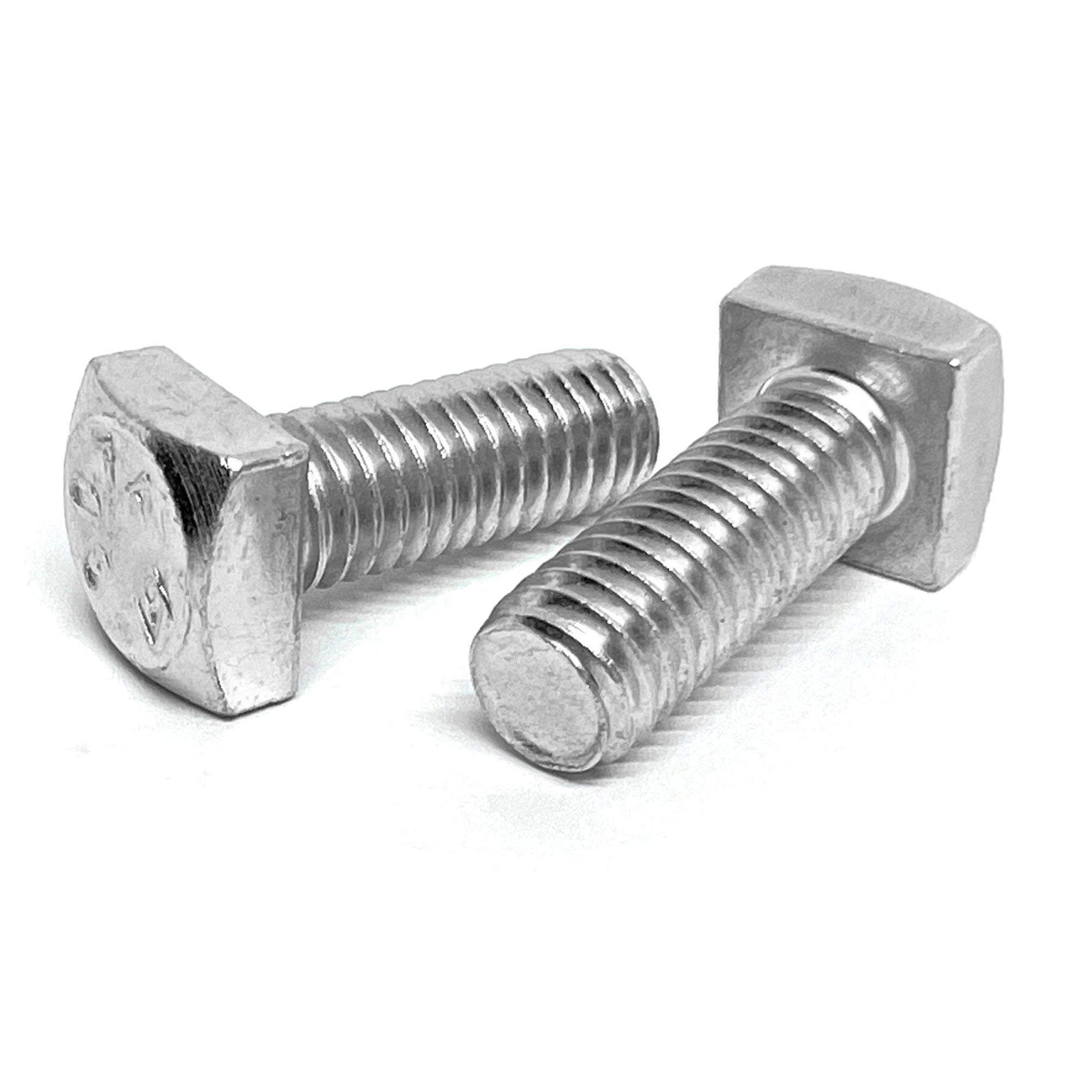 7/8"-9x2-1/2" Square Head Bolts Grade A307 Hot Dip Galvanized