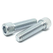 1/4-28x7/8" Alloy Socket Head Cap Screws Zinc Clear