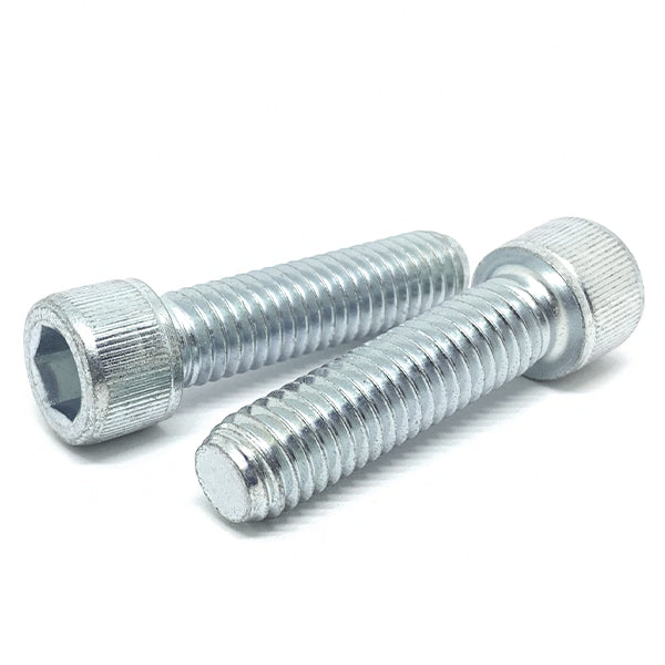 1/4-28x7/8" Alloy Socket Head Cap Screws Zinc Clear