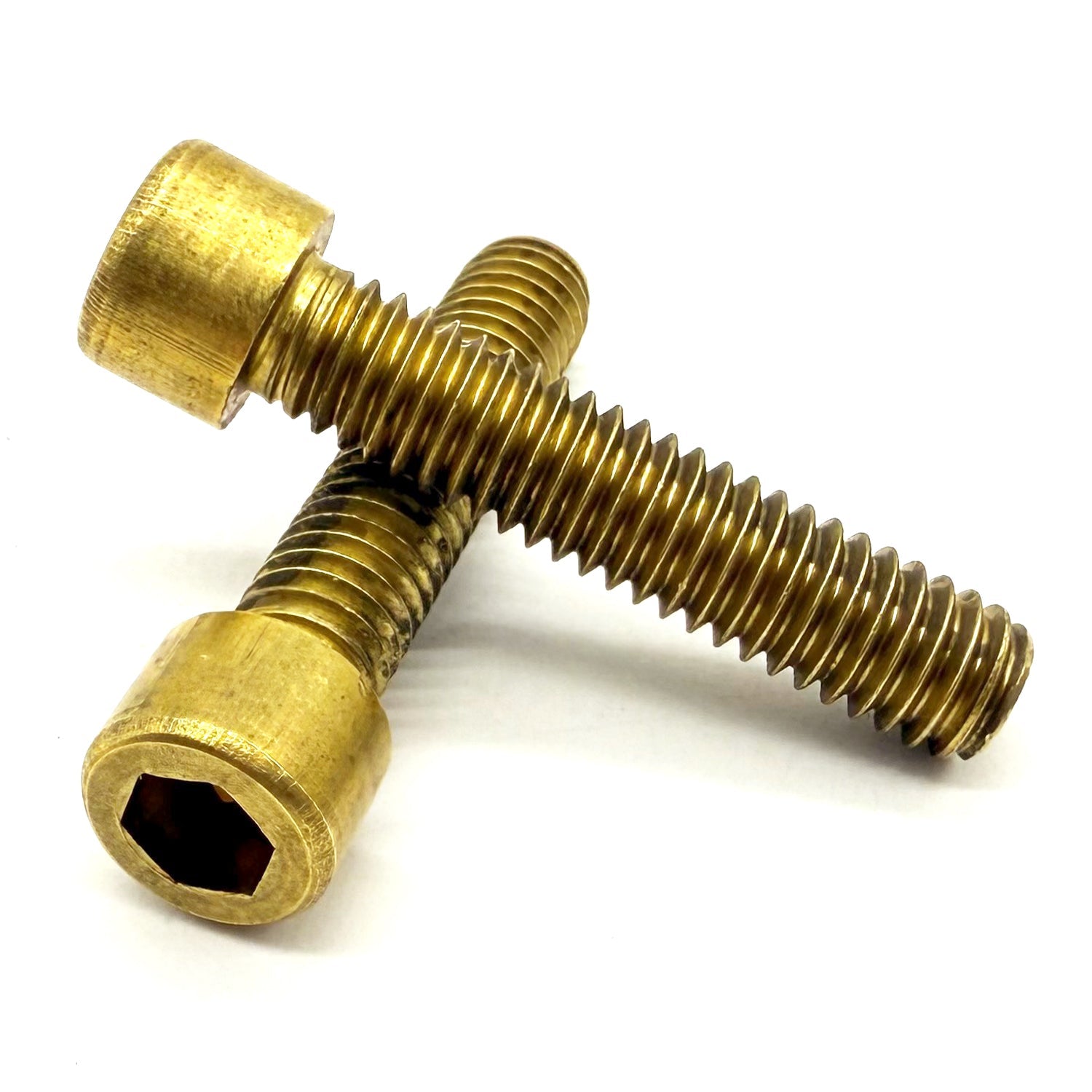 #6-32x3/4" Brass Socket Head Cap Screw