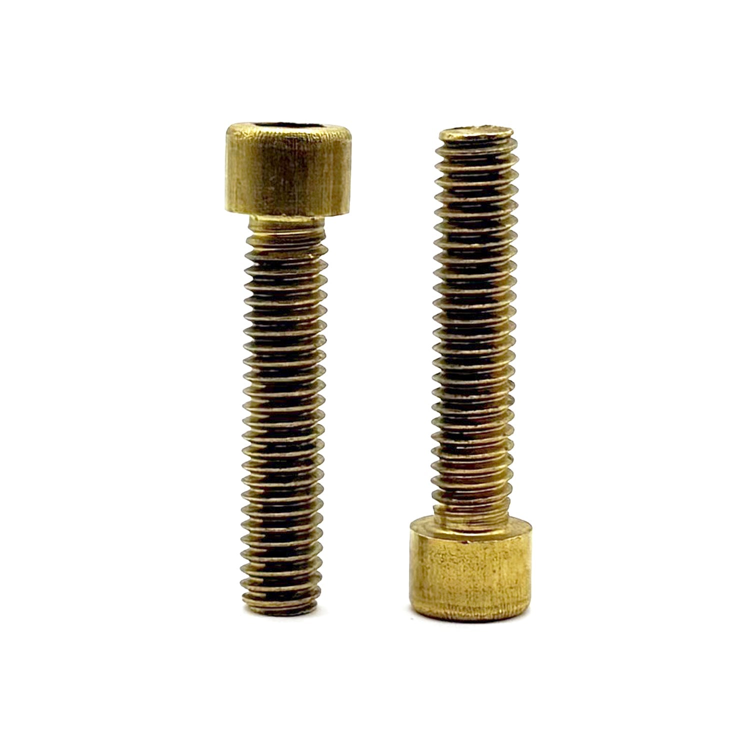 1/4"-20x2" Brass Socket Head Cap Screw