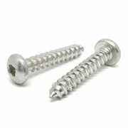 #14x1" Stainless Steel Square Pan Head Type A Self Tapping Screws