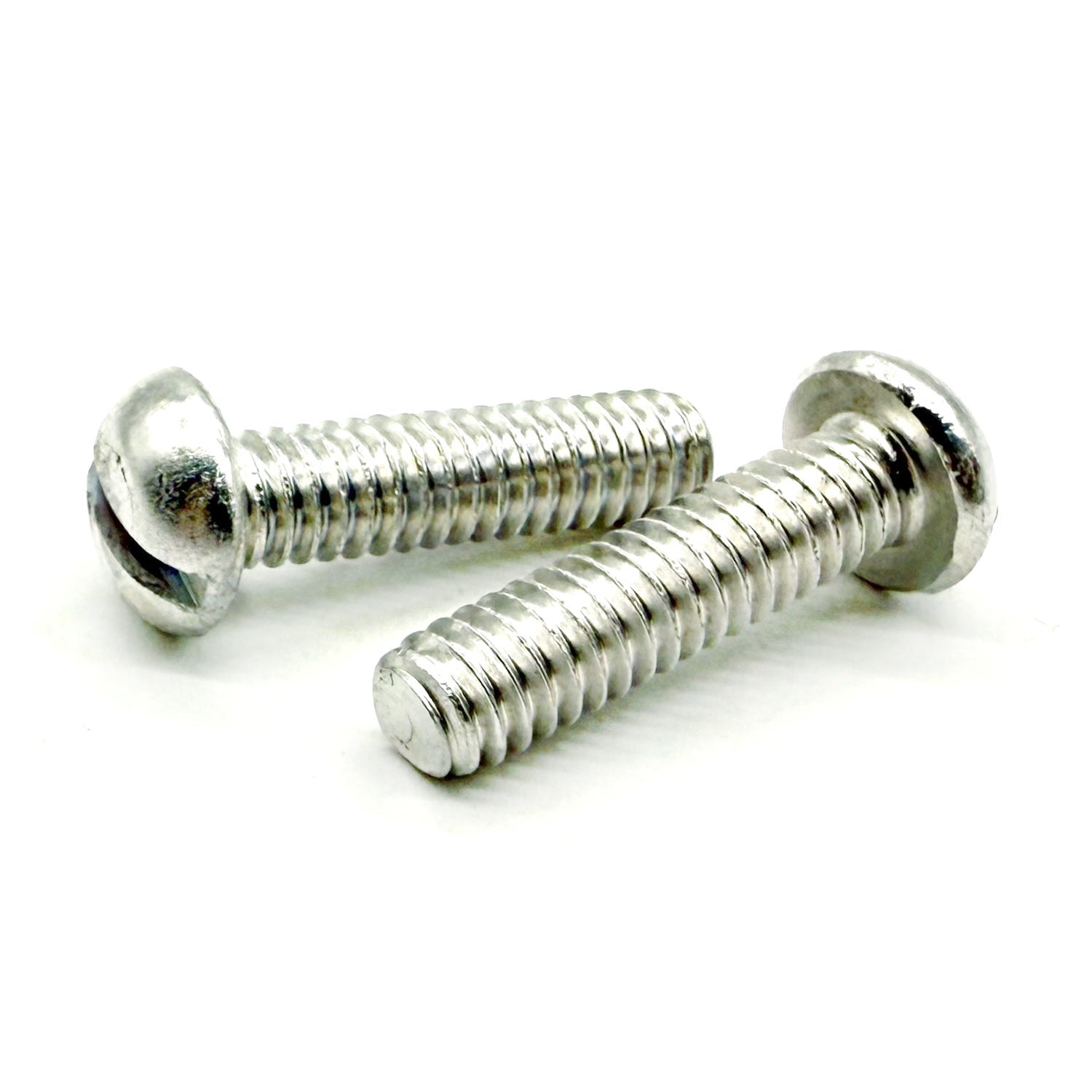 #6-32x1/2" Aluminum Slotted Round Head Machine Screw