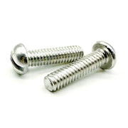 #10-24x1-1/2" Aluminum Slotted Round Head Machine Screw