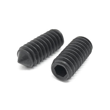 3/8-16x5/8" Alloy Cone Point Allen Socket Set Screw Black Oxide