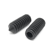 M3-0.5x8 Class 45H Cone Point Allen Socket Set Screws Black Oxide
