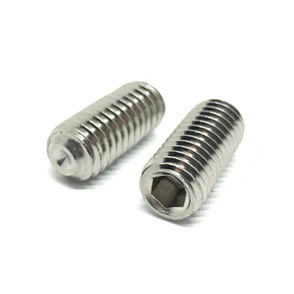 M5-0.8x16 Stainless Steel A2 Cup Point Allen Socket Set Screws