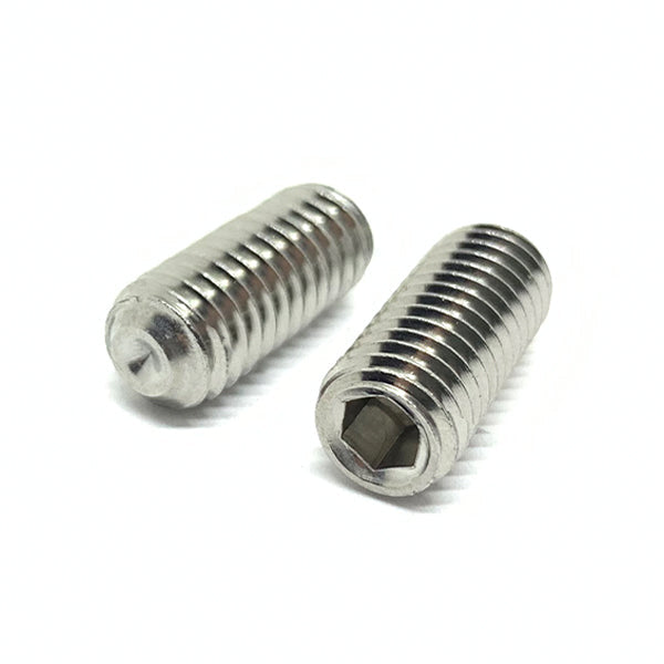 M6-1.0x16 Stainless Steel A2 Cup Point Allen Socket Set Screws