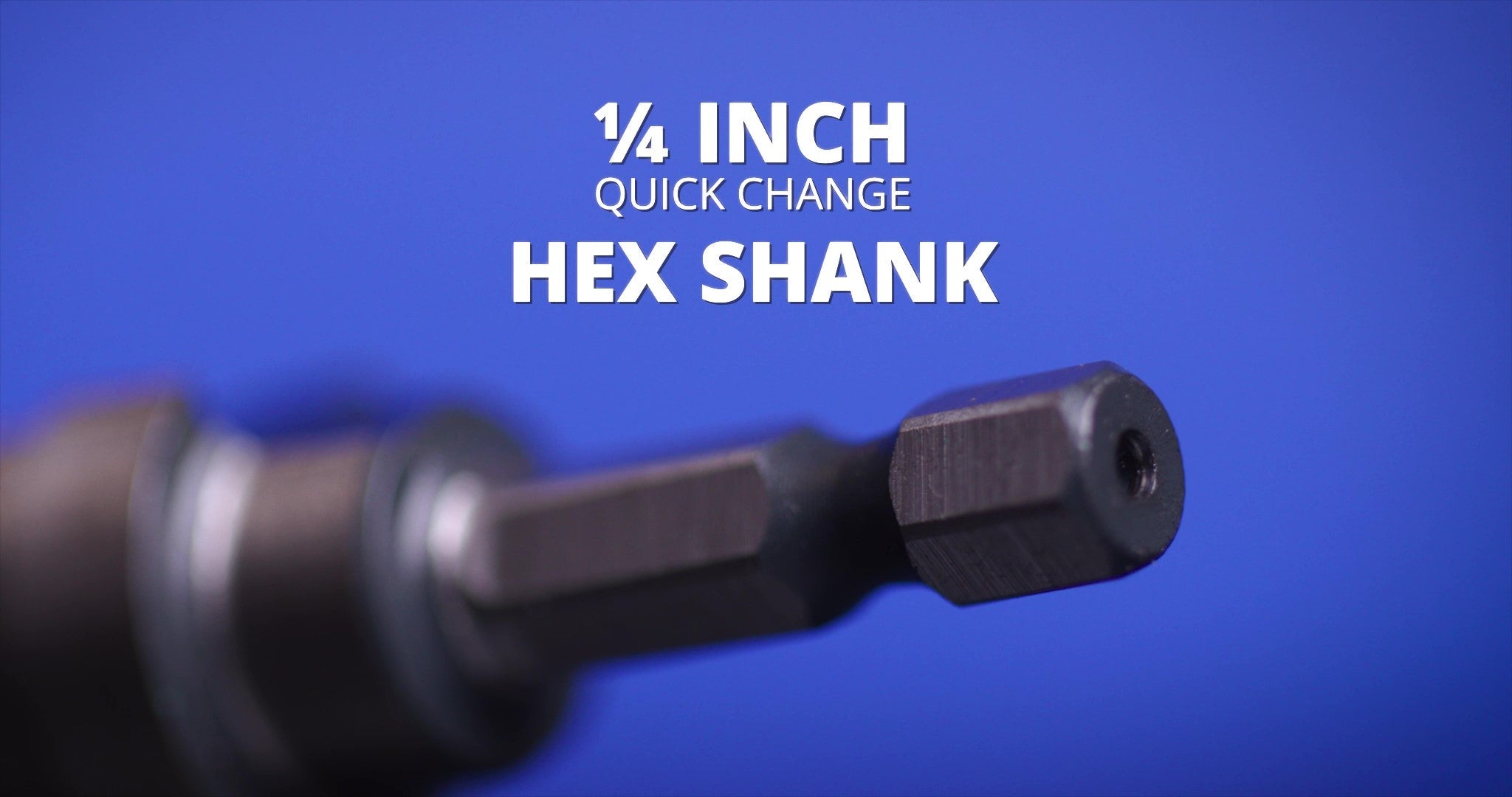 5 Piece HSS Black & Gold Quick Change Hex Shank Step Drill Bit Set (Sizes #1 to #5