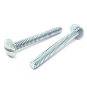 1/4"-20x1-3/4" Slotted Truss Head Machine Screws Zinc