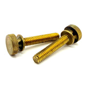 #10-32x1" Brass Thumb Screw