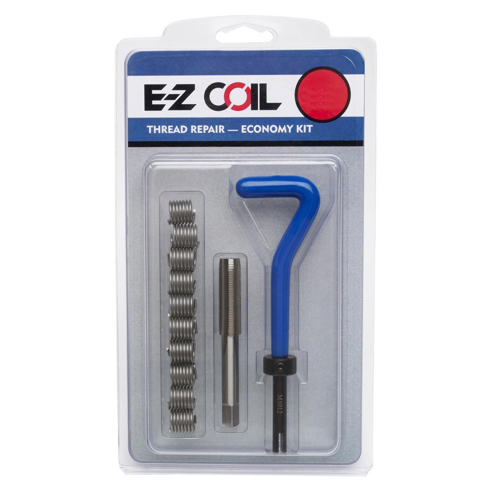 3/8"-24 Stainless Steel Threaded Coil Insert Economy Repair Kit with Inserts, Tap, and Install Tool
