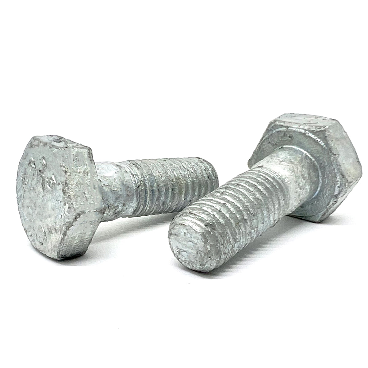 7/8-9x2-3/4" A325 Structural Hex Bolts Partial Thread Hot Dip Galvanized