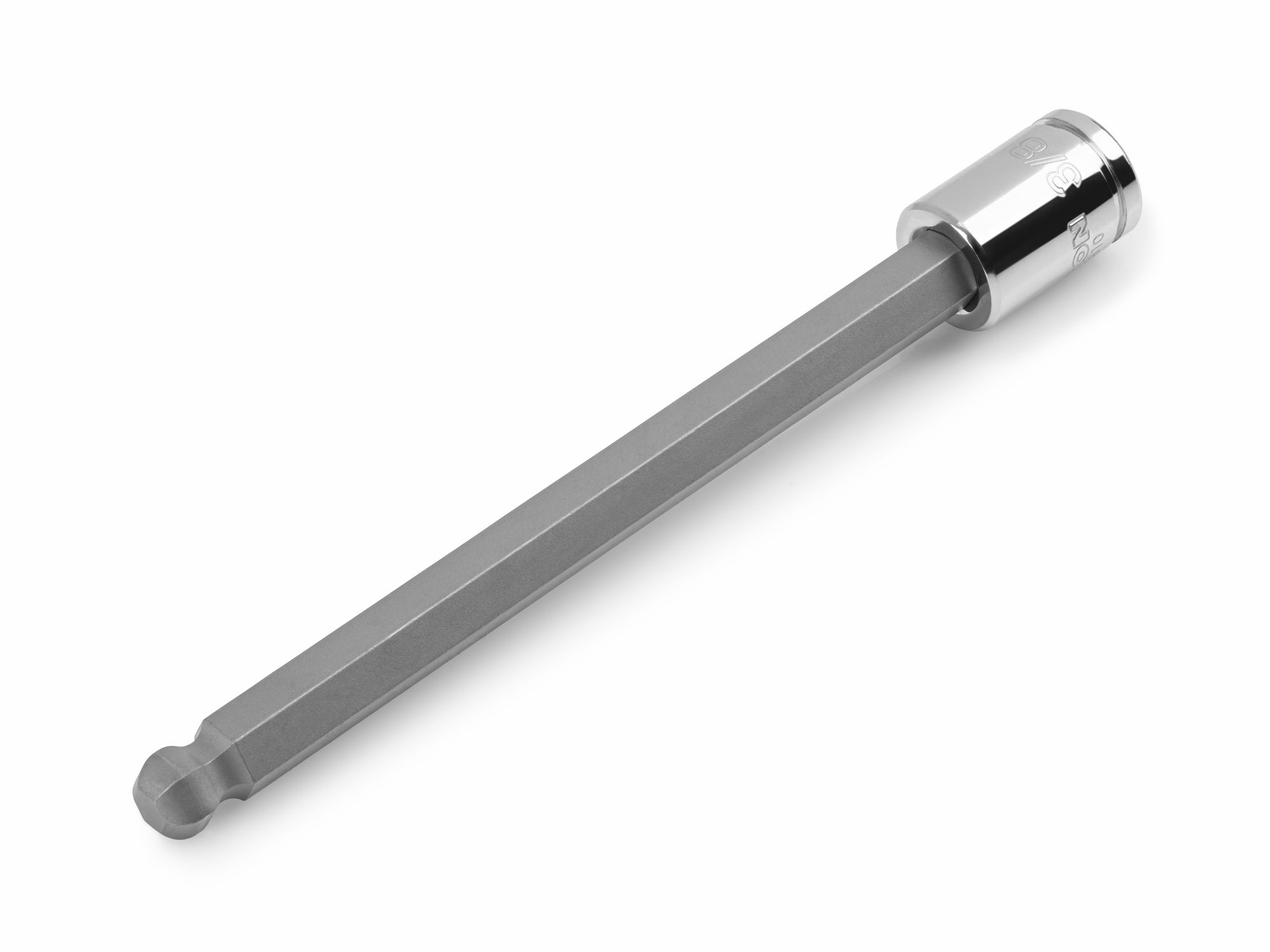 3/8 Inch Drive x 3/8 Inch Long Ball End Hex Bit Socket