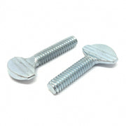 #10-32x1/2" Spade Type Thumb Screws Zinc