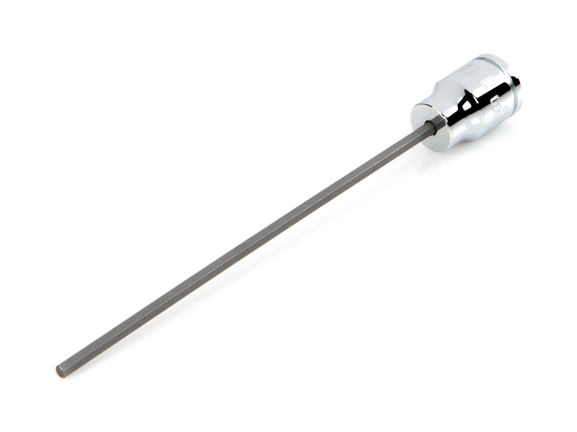 3/8 Inch Drive x 1/8 Inch Long Hex Bit Socket